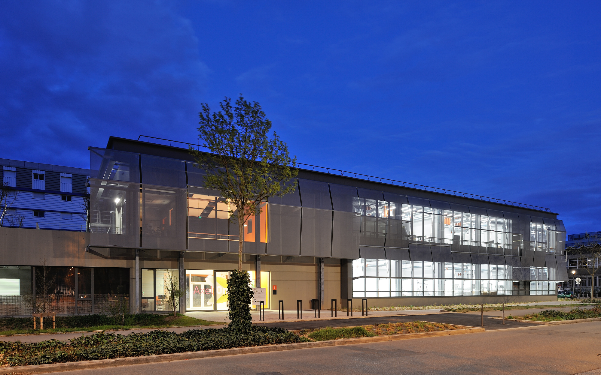 CBXS architectes à Lyon - gymnase viviani, s. zorontzov, Grand Angle architecture